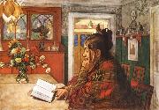 Karin,Reading Carl Larsson